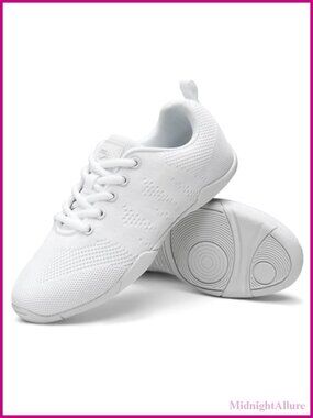 Lightweight Cheer Shoes Knit Upper Precision Grip